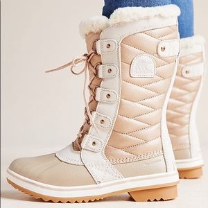 sorel rose gold boots